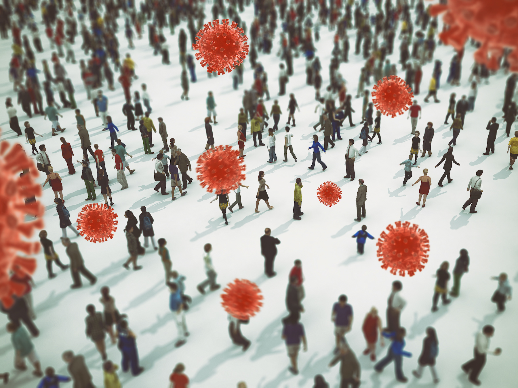 59 % des transmissions du coronavirus seraient le fait de personnes asymptomatiques. © alphaspirit, Adobe Stock