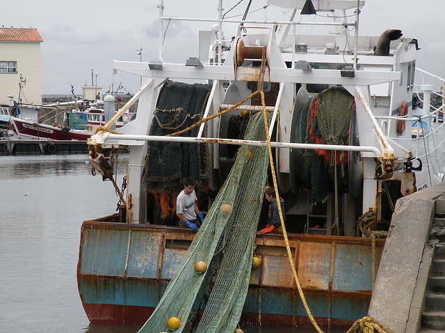 Si la réforme de la PCP ne débouche pas sur accord prenant en compte leurs intérêts communs, l’avenir s’annonce sombre pour les poissons… comme pour les pêcheurs. © F. Panassac, Flickr, CC by-nc-sa 2.0