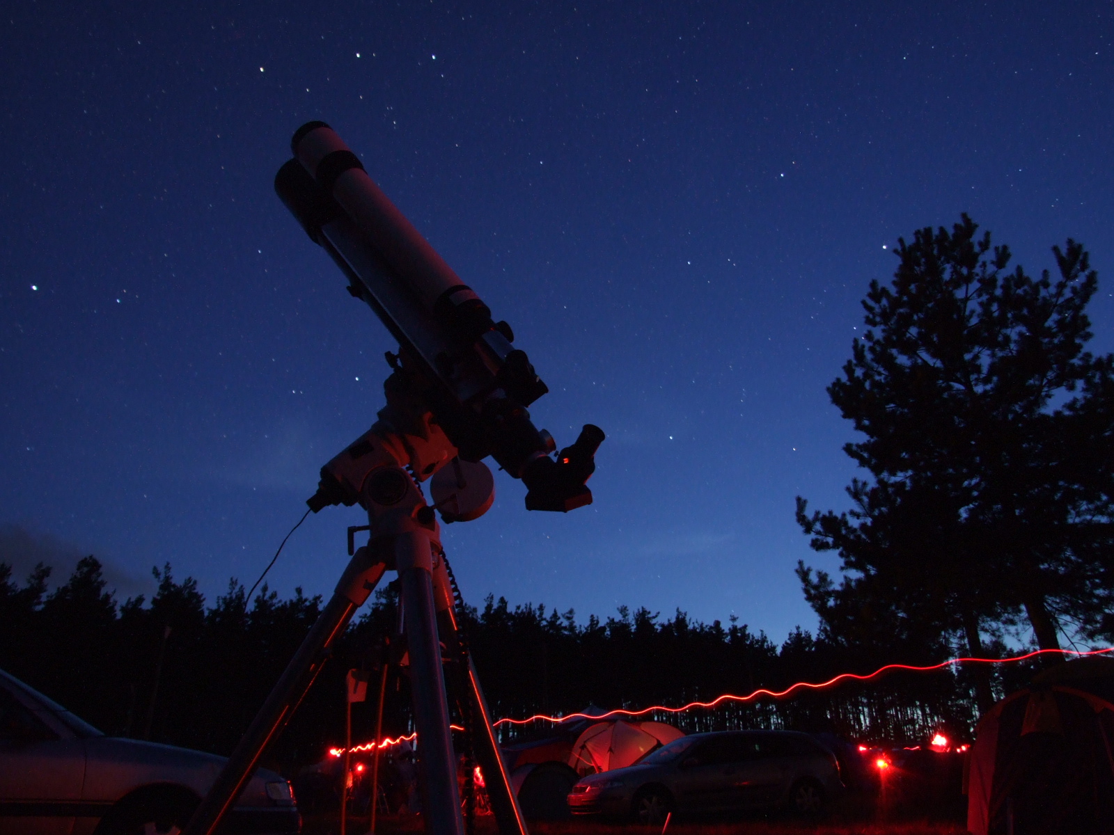 Les Nuits des Etoiles, l'occasion de découvrir les beautés du ciel nocturne. Crédits Jean-Baptiste Feldmann