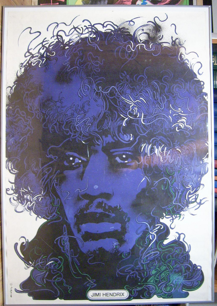 Le très célèbre guitariste Jimi Hendrix figure dans le club des 27. © Basspunk, Flickr, cc by nc sa 2.0