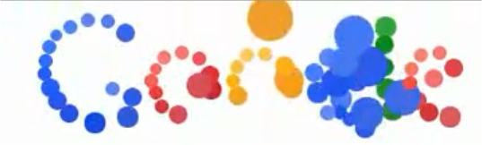Explosion de bulles, le 7 septembre 2010, pour le logo de Google...