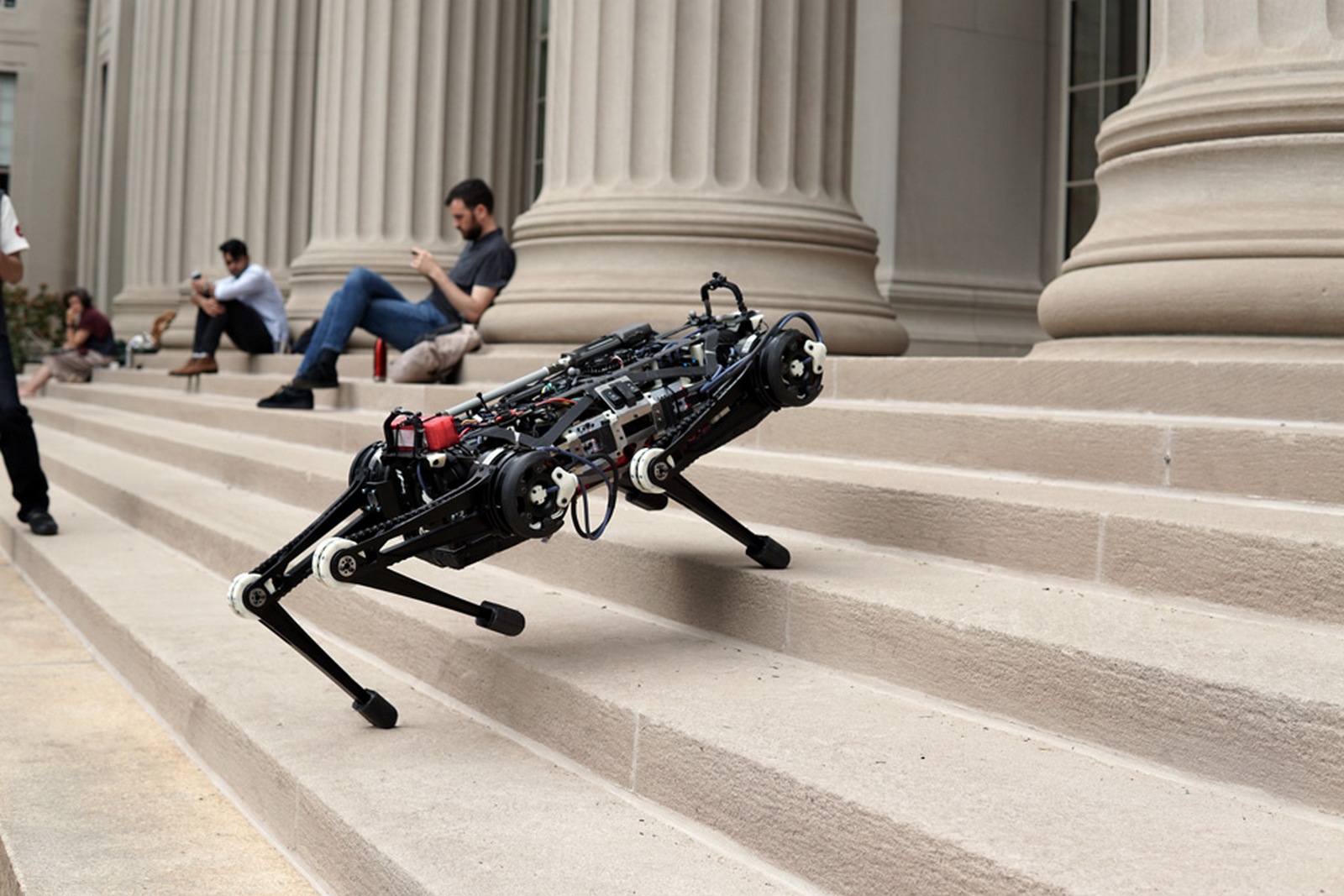 Le robot Cheetah 3 du MIT est beaucoup plus agile que son prédécesseur. © MIT