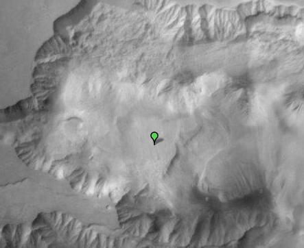 Les dunes Ophir Chasma, vues par Google Mars.&nbsp;©&nbsp;Nasa/JPL/Arizona State University