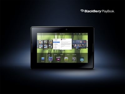 Le PlayBook, discret avec son unique centimètre d'épaisseur et un écran de 18 cm de diagonale. © RIM