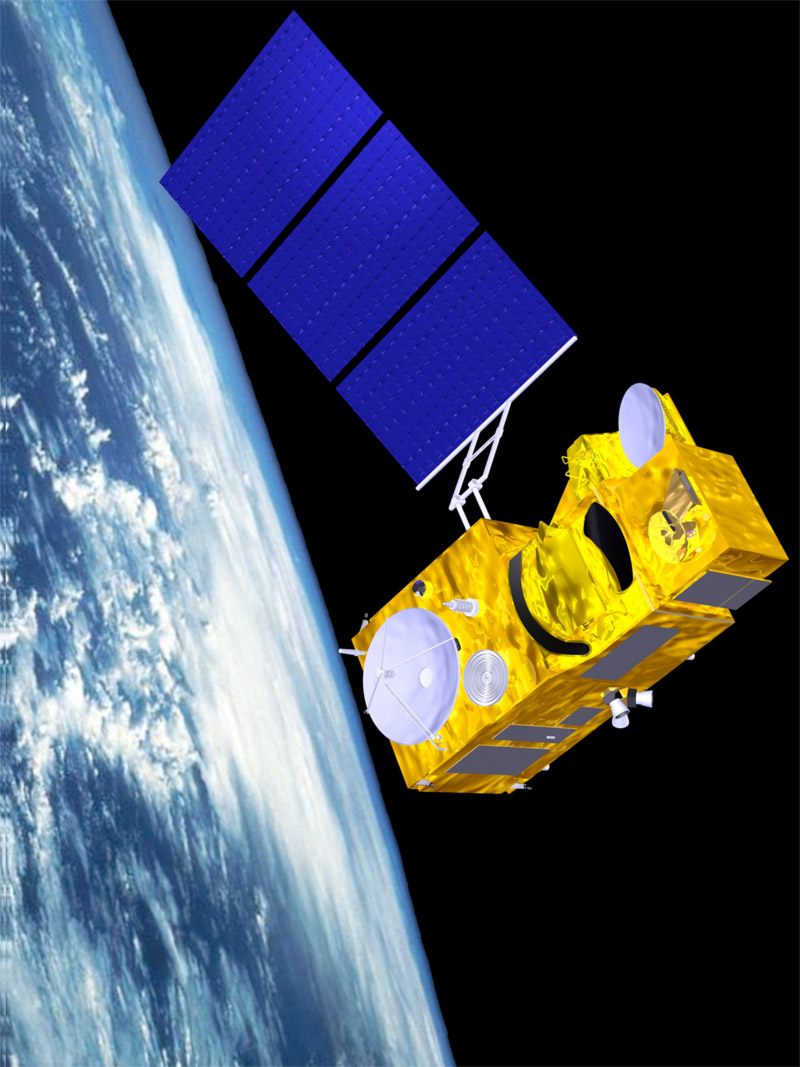 Sentinelle-3, autre satellite de GMES construit par Thales Alenia Space, sera dédié à l’océanographie et à la surveillance de la végétation.  © Esa
