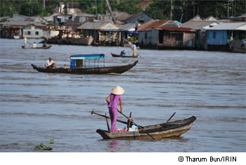 Le dernier cas mortel de grippe aviaire a été déclaré en début de mois d'août au Cambodge. © Tharum Bun/IRIN