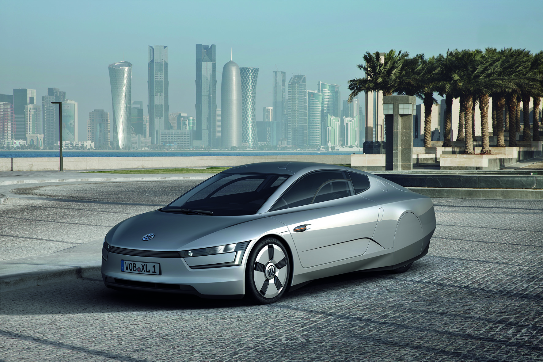 Une version série de la XL1 sera proposée dans deux ans. © Volkswagen