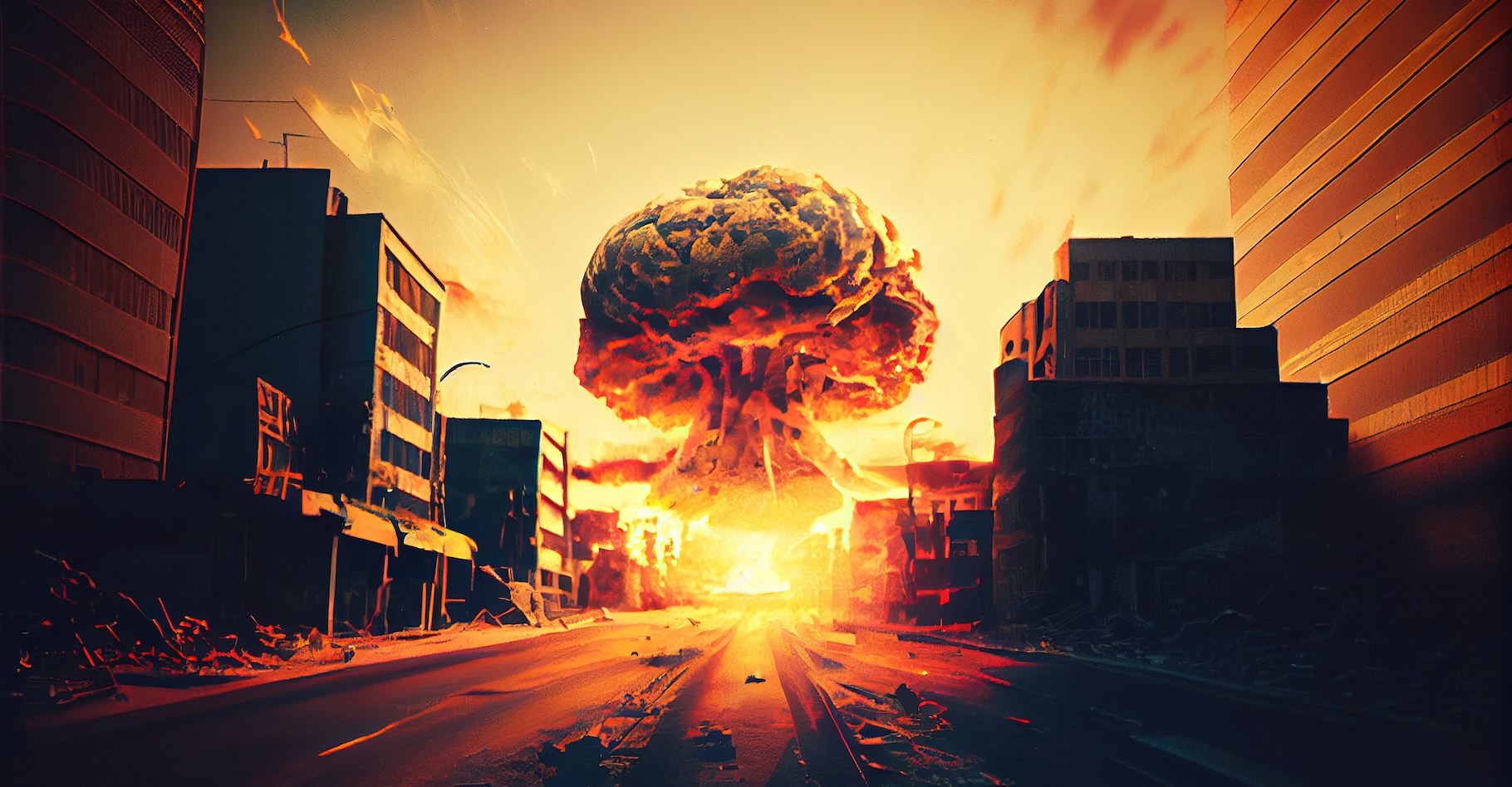 Des chercheurs de l’université de Nicosie (Chypre) ont simulé l’impact d’une onde de choc sur un bâtiment en béton armé pour savoir où il est préférable de s’abriter en cas d’explosion nucléaire. © designprojects, Adobe Stock