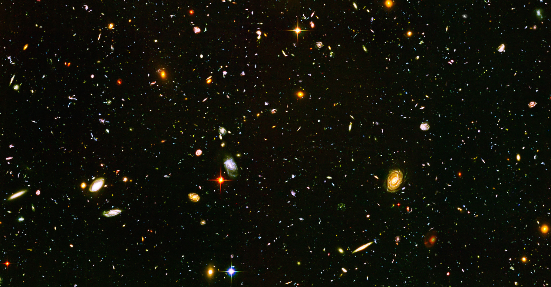 Des astronomes de l’université du Lancashire central (Royaume-Uni) annoncent avoir observé un « Arc géant » de 3,3 milliards d’années-lumière de long. Une structure tellement immense qu’elle pourrait ébranler le principe cosmologique. © allexxandarx, Adobe Stock