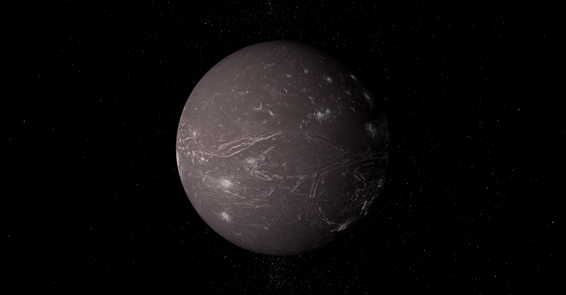 Des chercheurs de l’université Johns Hopkins (États-Unis) se basent sur des données renvoyées par le télescope spatial James-Webb (JWST) pour imaginer la présence d’un océan souterrain sur Ariel, l’une des lunes d’Uranus. © Manuel Mata, Adobe Stock