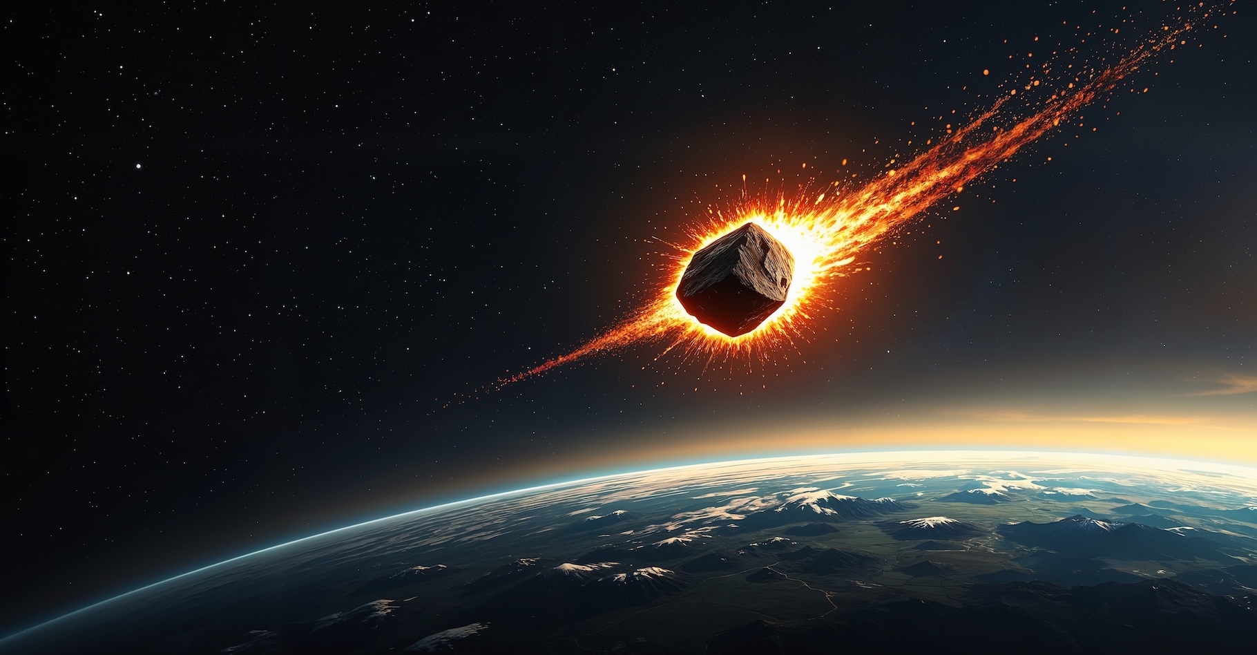 Le télescope spatial James-Webb vient de renvoyer ses premières images de l’astéroïde 2024 YR4 que les astronomes ont, un temps, imaginé pouvoir frapper notre Terre. Et il ne ressemble certainement pas à ce curieux objet présenté comme un astéroïde par l’intelligence artificielle. © Juergen Baur, Adobe Stock