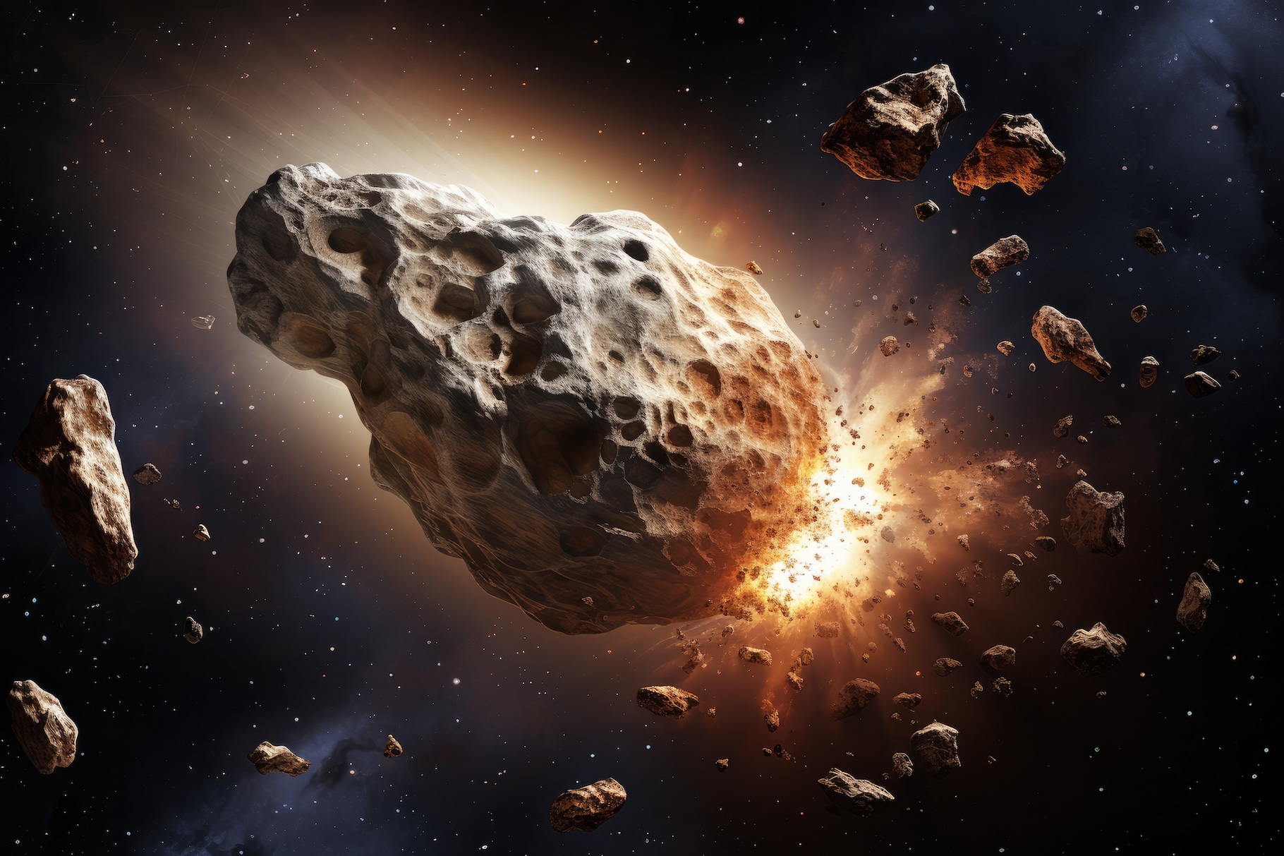 En 2029, il s’approchera de la Terre. Mais des chercheurs canadiens confirment aujourd’hui une fois de plus que l'astéroïde Apophis n’entrera pas en collision avec notre Planète. © Anastasiia, Adobe Stock