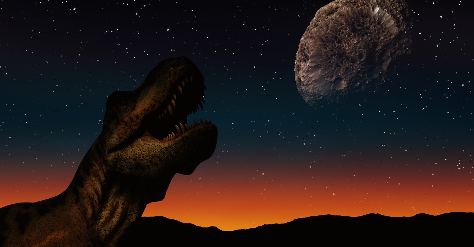Des chercheurs estiment que, depuis 1750, les activités humaines ont été à l’origine d’une émission de CO2 dans l’atmosphère plus importante que celle générée par l’astéroïde qui a exterminé les dinosaures il y a 66 millions d’années. © geralt, Pixabay License