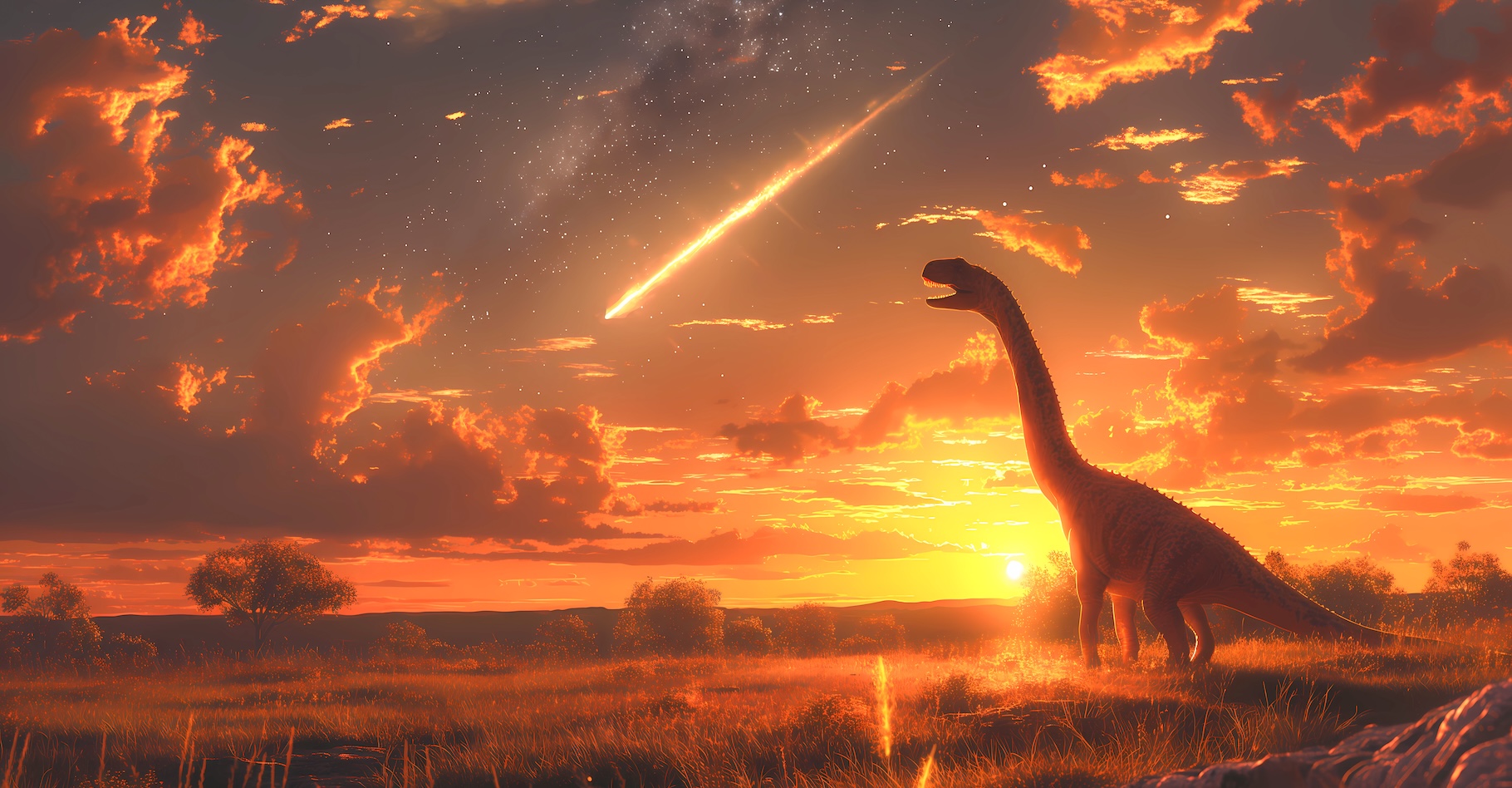Des chercheurs de l’université de Yale (États-Unis) rapportent que des lézards ont survécu à l’impact de l’astéroïde tueur de dinosaures alors même qu’ils vivaient à deux pas de la zone de contact. © Echelon MG, Adobe Stock