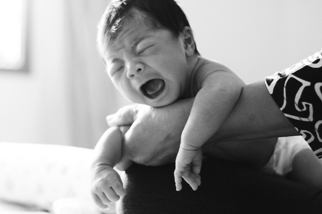 Dans les pleurs de bébé se cachent peut-être de nombreuses indications sur son état de santé. © Azfar Ahmad, Flickr, cc by nc nd 2.0