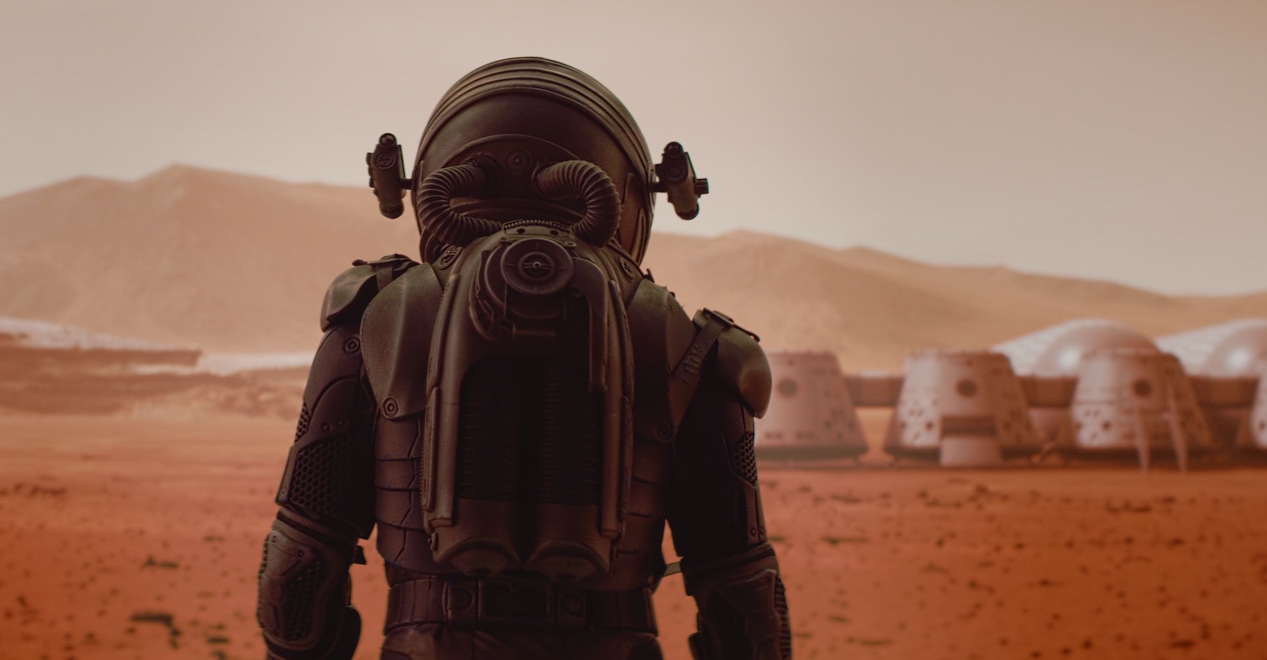 Des chercheurs de l’université de Manchester (Royaume-Uni) proposent une solution pour fabriquer des matériaux de construction sur Mars : utiliser le sang des astronautes. © daniilvolkov, Adobe Stock
