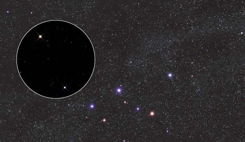 Rhô de Cassiopée, l'étoile la plus lointaine visible à l'œil nu