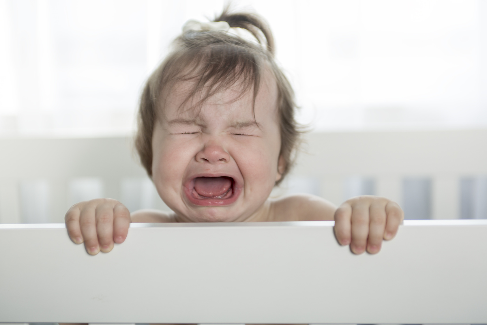 Les pleurs d’un bébé ne sont pas toujours faciles à décoder. © Pololia, Fotolia