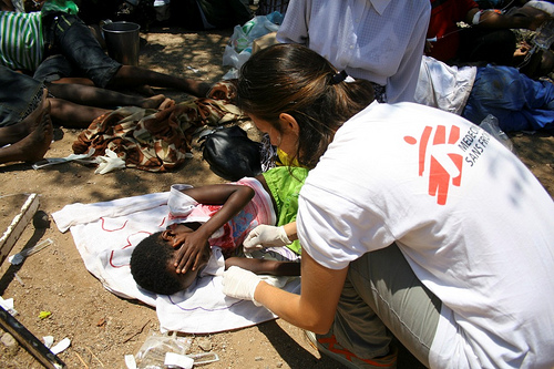 L'épidémie de choléra a franchi les frontières haïtiennes. © Médecins sans frontières, Flickr, CC by-nc-sa 2.0