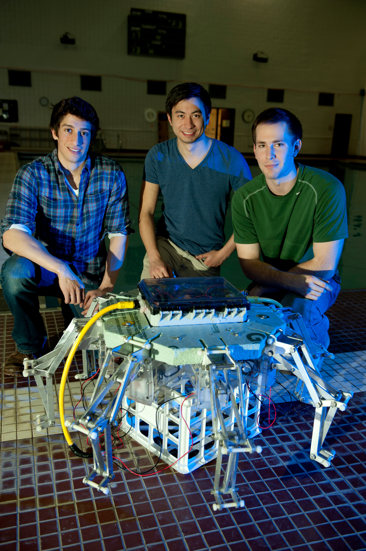 Le robot Cryo est développé par le&nbsp;Virginia Tech College of Engineering. Il adopte&nbsp;adopte la forme et la technique de nage des méduses. L'objectif de ce robot est de devenir un patrouilleur permanent des océans. ©&nbsp;Amanda Loman,&nbsp;Virginia Tech College of Engineering