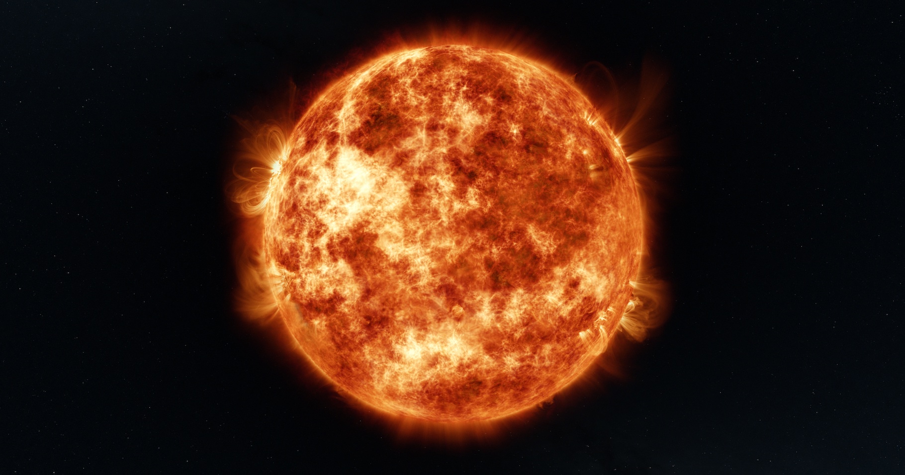 Une éruption solaire de classe X1.1 a secoué notre Soleil, ce samedi 11 février 2023. © remotevfx, Adobe Stock