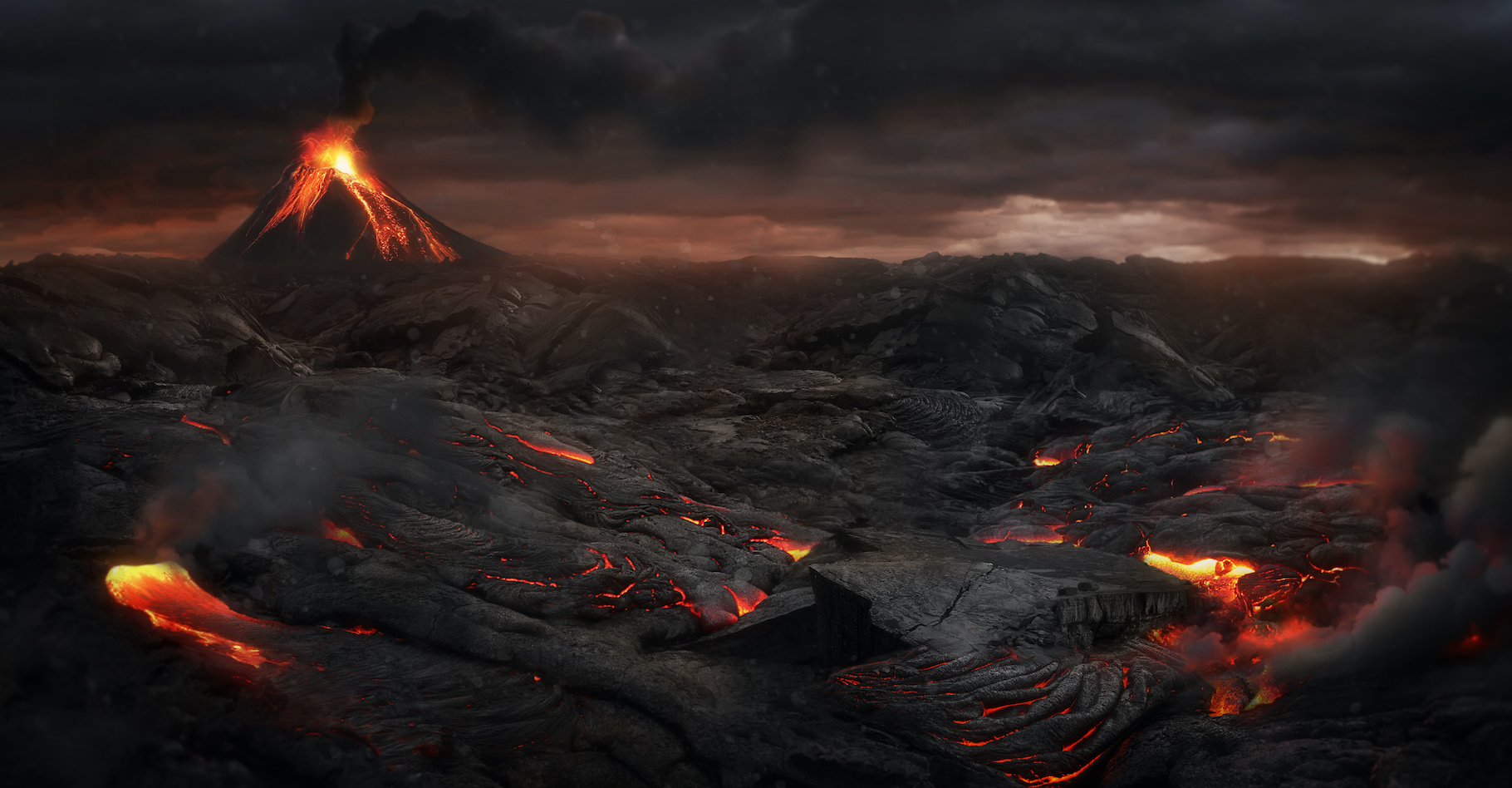 Le gigantesque plateau volcanique sous-marin d'Ontong Java est-il associé à l'événement anoxique qui perturba la vie océanique il y a 120 millions d'années ? © Jagoush, Adobe Stock