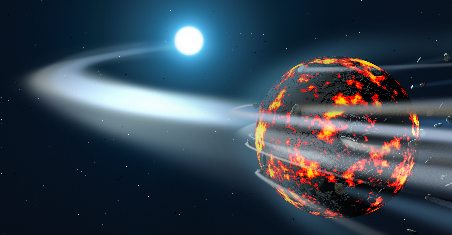 Des astronomes de l’université de Cambridge (Royaume-Uni) estiment que les planètes peuvent commencer à se former bien plus tôt que ce qui était jusqu’alors admis. Et en réalité, grandir en même temps de leur étoile. © Amanda Smith, Université de Cambridge