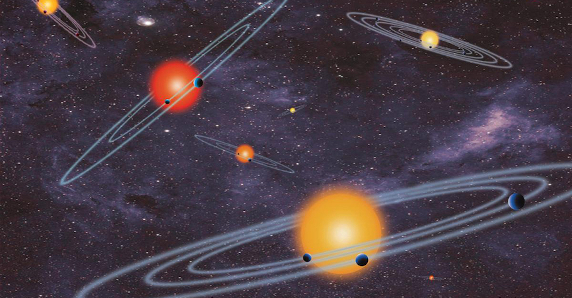 Des chercheurs du Massachusetts Institute of Technology (MIT, États-Unis) ont réévalué la taille de trois objets découverts par le télescope spatial Kepler. Trois objets trop gros pour être des planètes. © Nasa