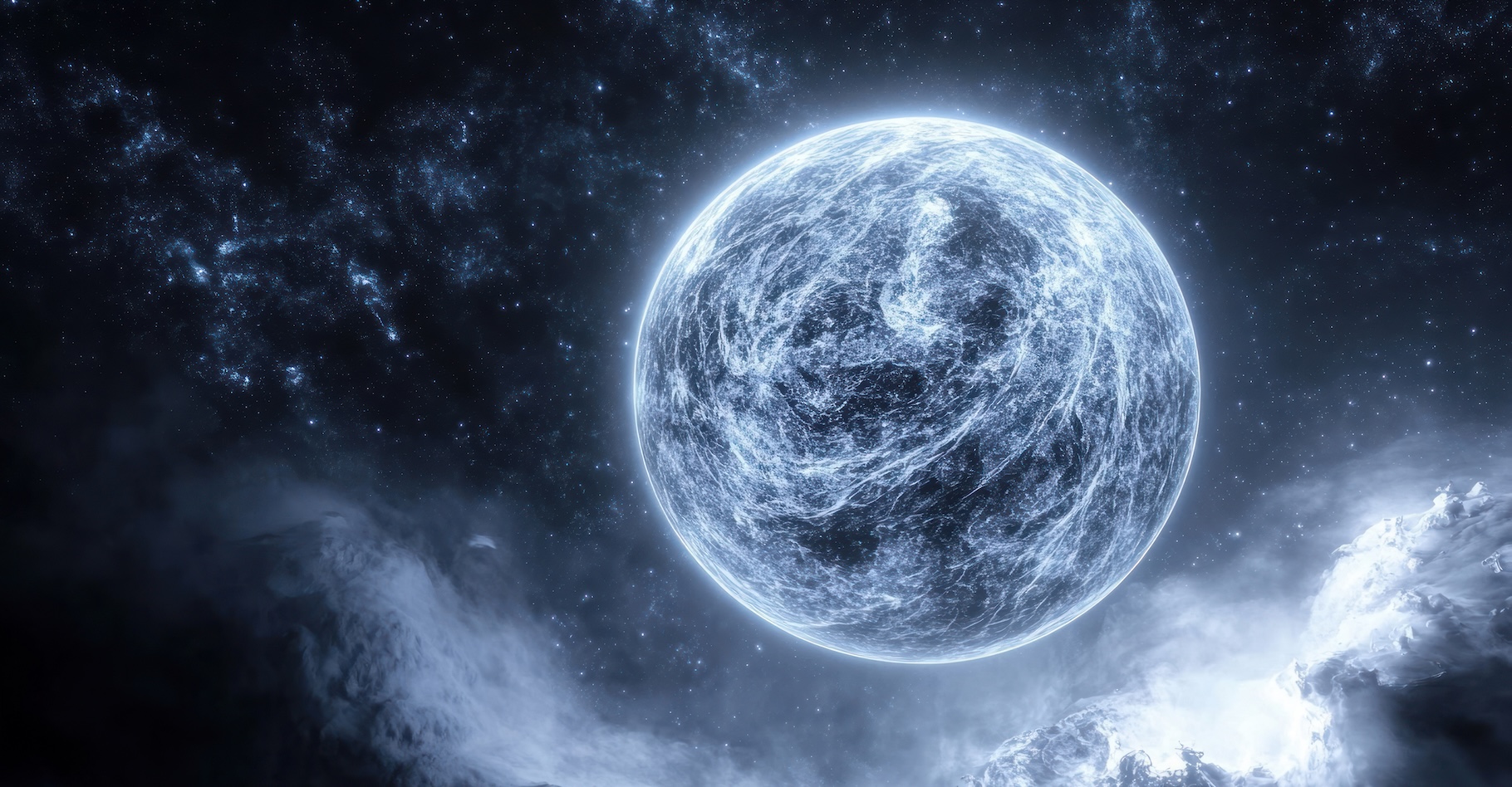 Le télescope spatial James-Webb vient d’offrir aux astronomes la toute première image d’une exoplanète froide. Ici, une simple image d’illustration. © bartjan, Adobe Stock