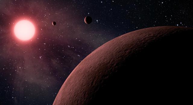 Les exoplanètes, ou planètes extrasolaires, sont recherchées par les télescopes. Mais étant donné leur distance par rapport à la Terre, elles sont difficiles à débusquer. Pourtant, elles pourraient nous fournir de nombreuses informations...&nbsp;© Nasa, JPL-Caltech
