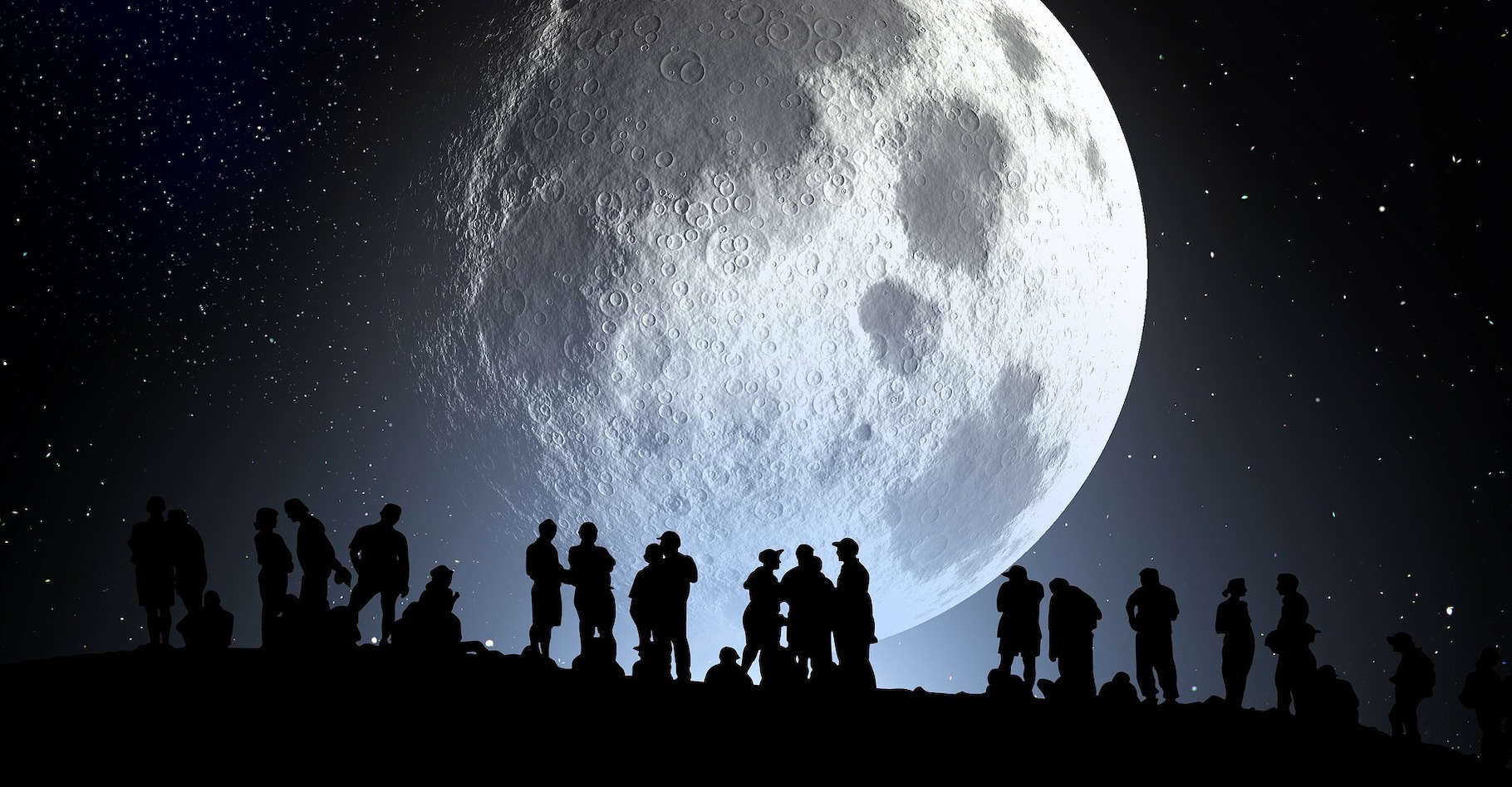 Un peu partout, en France et dans le monde, vous pourrez fêter cet été les 50 ans du premier pas de l'Homme sur la Lune. © geralt, Pixabay License