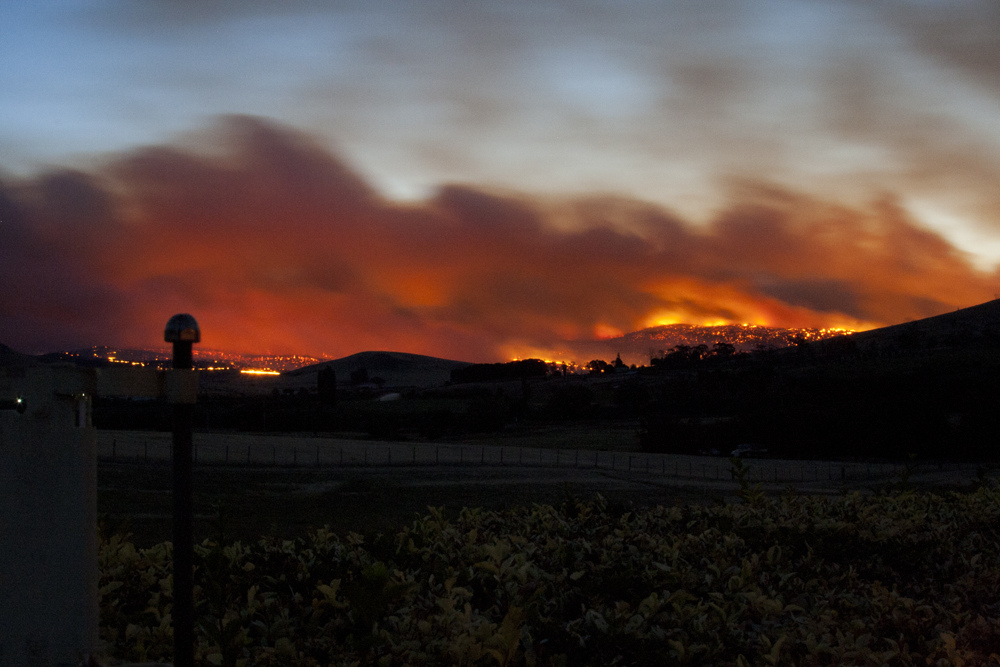 En Tasmanie, plus de 2.000 habitants ont été contraints de quitter leur domicile le weekend dernier à cause des feux de brousse. © ToniFish, Flickr, cc by 2.0