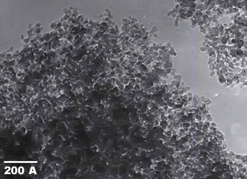 Des nanodiamants vus au microscope. Crédit : PlasmaChem GmbH