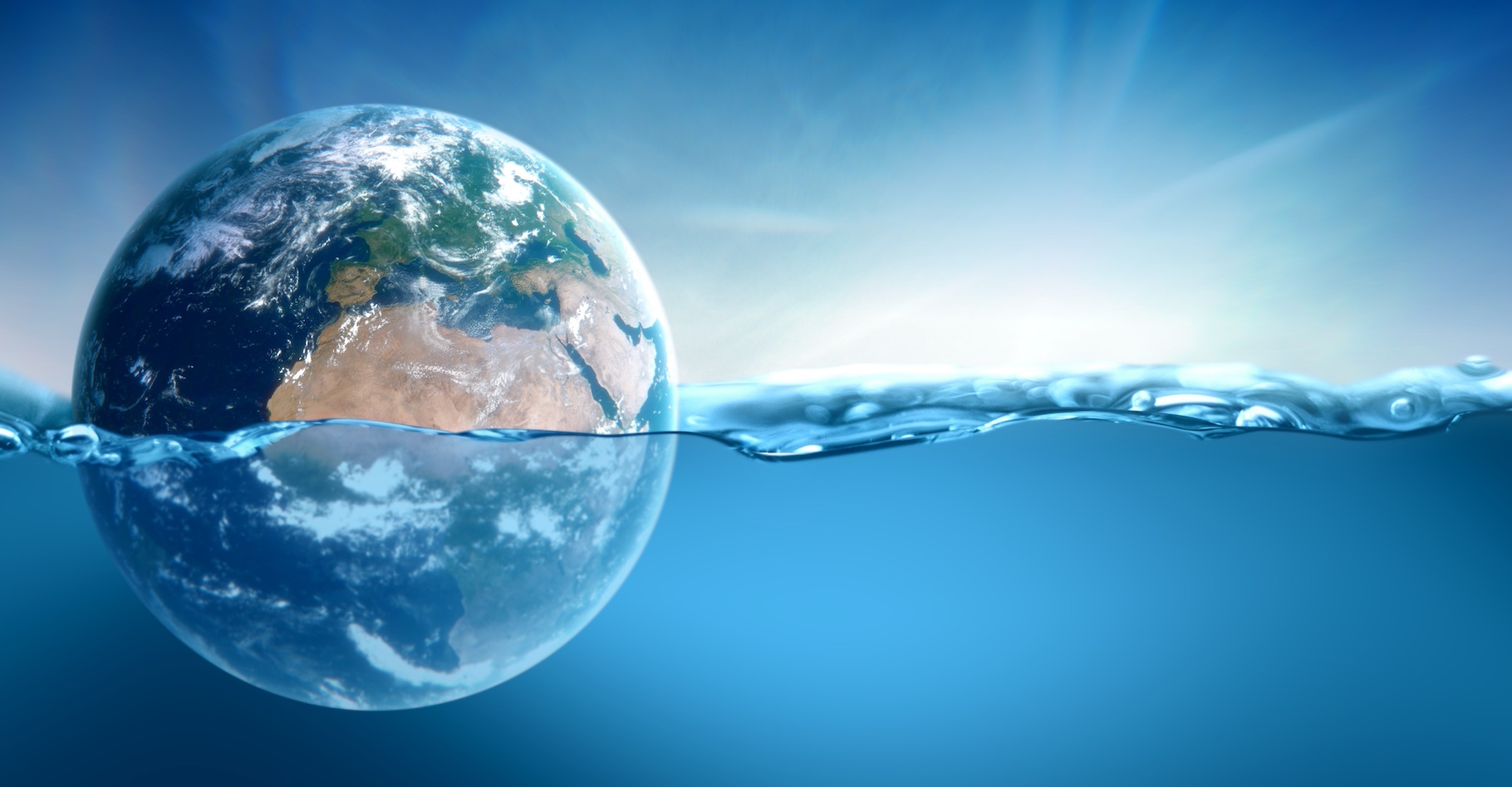 La chaleur des océans a bouleversé le cycle de l'eau en 2022. © remotevfx, Adobe Stock