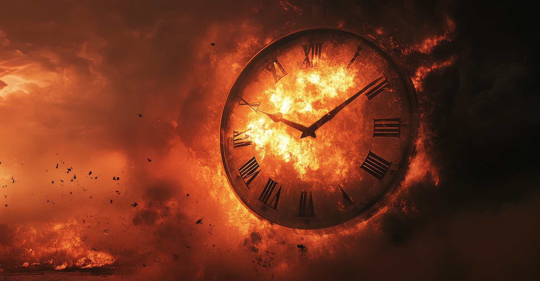 Les chercheurs du Bulletin of the Atomic Scientists’ Science and Security Board viennent d’annoncer le repositionnement des aiguilles de l’horloge de l’Apocalypse sur 89 secondes seulement avant minuit. © Oleg, Adobe Stock