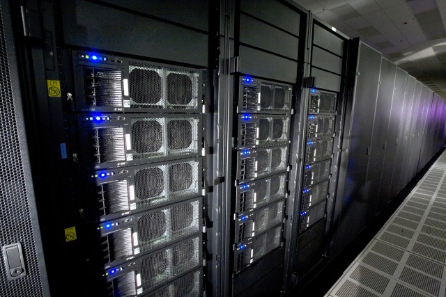 Le superordinateur Roadrunner d'IBM. © LANS