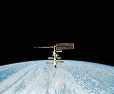 La Station Spatiale Internationale (ISS)Crédit : ESA