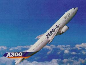 Depuis 1997, le CNES utilise un Airbus A300 pour effectuer des vols paraboliques