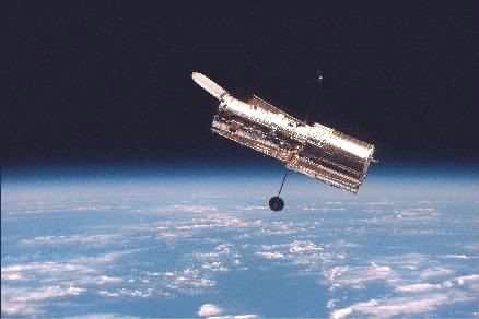 Le télescope spatial Hubble.