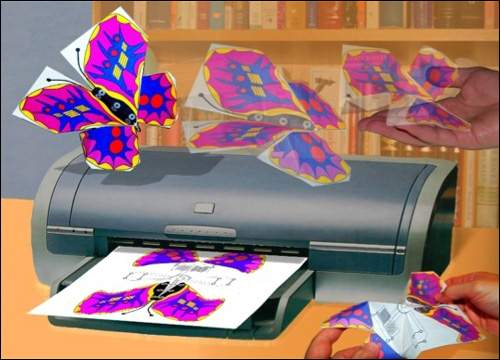 Les imprimantes du futur pourraient produire un papillon, semblable à un origami, capable de voler grâce à ses propres batteries et d'exécuter des tâches physiques élémentaires.