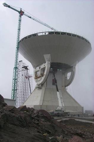 Large Millimeter Telescope (LMT) - crédits Large Millimeter Telescope Project