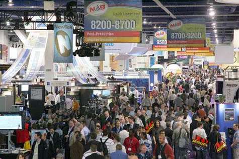 La convention NAB2007 à Las Vegas.