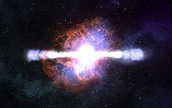La formation d'un trou noir lors d'une hypernova