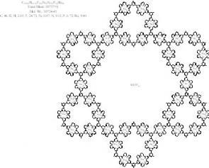 La structure des nanomolécules fractales(Crédits : Saw-Wai Hla, , Ohio University)
