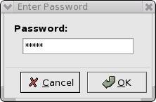 Le mot de passe est un échec...