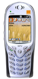 Orange présente le SPV E200, téléphone fonctionnant sous Windows