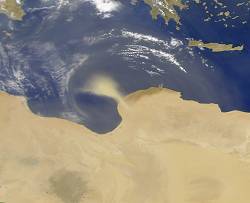 L'action de la poussière du Sahara sur le climat