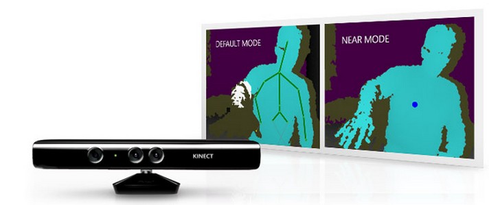 Sur le nouveau kit de développement Kinect, le système de représentation virtuelle du squelette a été perfectionné pour reconnaître des postures plus complexes. © Microsoft