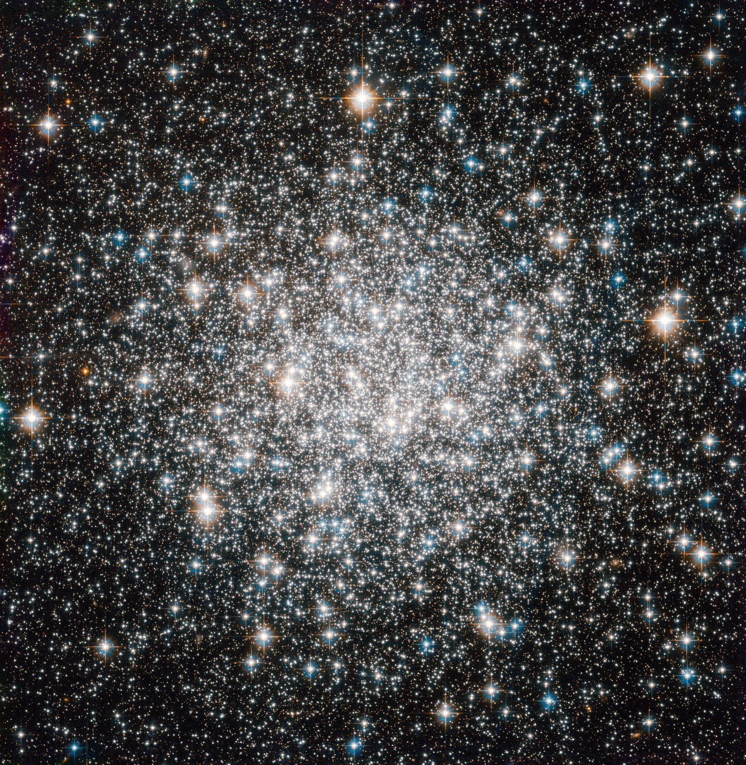 L'amas globulaire Messier 68, nouvelle cible du télescope spatial américain Hubble. © Nasa, Esa, Hubble&nbsp;
