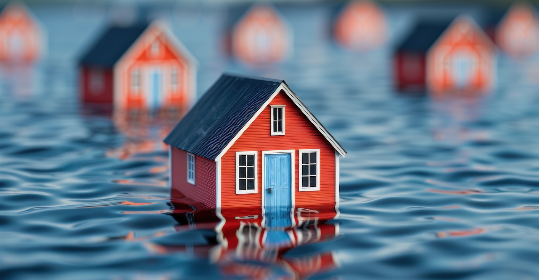 Avec le réchauffement climatique anthropique, le niveau de la mer est en train de monter. De plus en plus vite. Et cela met en danger au moins 10 % de la population mondiale. © ktianngoen0128, Adobe Stock